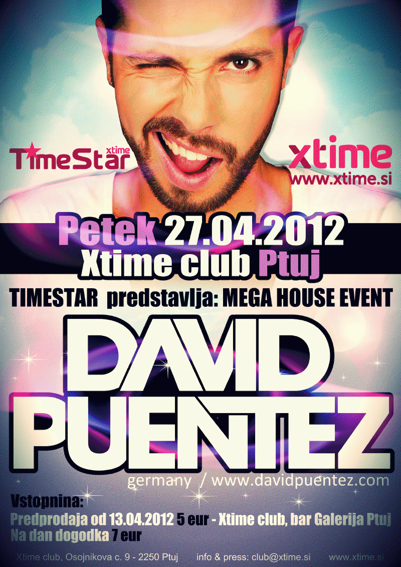 Xtime, 27.4.2012: DAVID PUENTEZ
